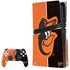 MLB Baltimore Orioles Split PS5 Pro Disk Bundle  Skin